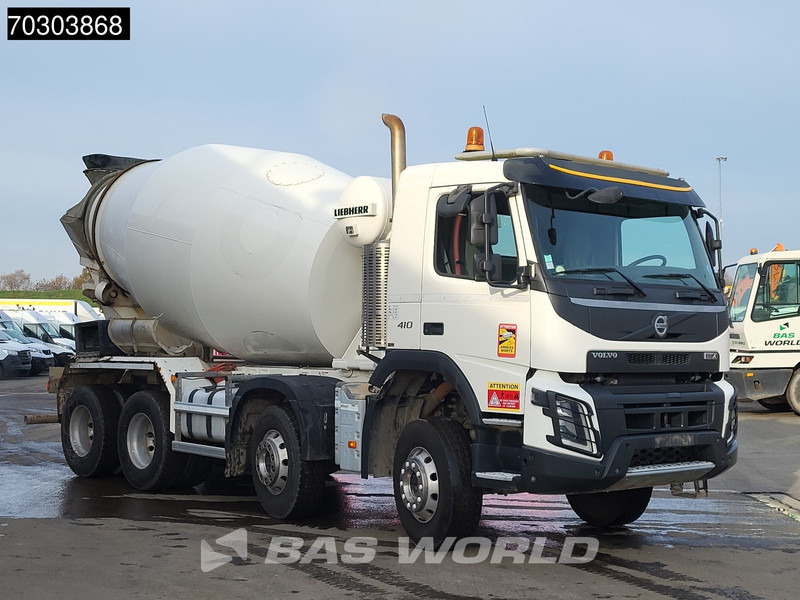Volvo FMX 410 8X4 9m3 Liebherr mixer Steelsuspension Automatic Euro 6 - Betonvedējs: foto 3 Volvo FMX 410 8X4 9m3 Liebherr mixer Steelsuspension Automatic Euro 6 - Betonvedējs: foto 3