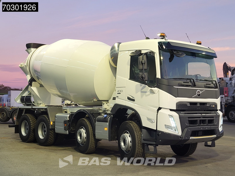 Volvo FMX 430 8X4 NEW! 10m3 Mixer Automatic Big-Axle Euro 6 - Betonvedējs: foto 3 Volvo FMX 430 8X4 NEW! 10m3 Mixer Automatic Big-Axle Euro 6 - Betonvedējs: foto 3