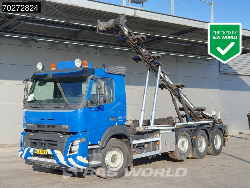 Volvo FMX 460 8X4 NL-Truck 28 Tonnes TRANS-COM VEB+ Lift-Lenkachse Euro 6 - Pacēlājs ar āķi: foto 1 Volvo FMX 460 8X4 NL-Truck 28 Tonnes TRANS-COM VEB+ Lift-Lenkachse Euro 6 - Pacēlājs ar āķi: foto 1