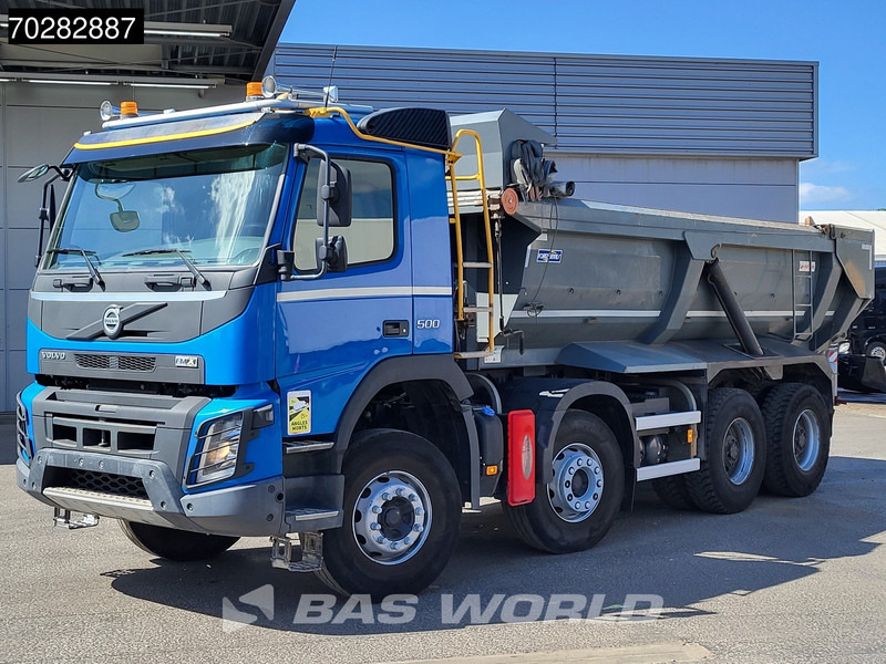 Volvo FMX 500 8X4 16m3 Forez-Bennes tipper Retarder Big-Axle Euro 6 - Kravas automašīna pašizgāzējs: foto 1 Volvo FMX 500 8X4 16m3 Forez-Bennes tipper Retarder Big-Axle Euro 6 - Kravas automašīna pašizgāzējs: foto 1