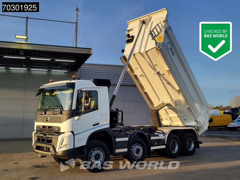 Volvo FMX 500 8X4 NEW! 18m3 tipper Steelsuspension Big-Axle Automatic Euro 6 - Kravas automašīna pašizgāzējs: foto 1 Volvo FMX 500 8X4 NEW! 18m3 tipper Steelsuspension Big-Axle Automatic Euro 6 - Kravas automašīna pašizgāzējs: foto 1