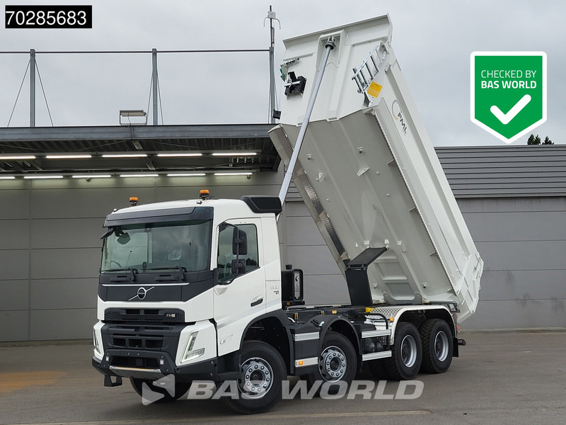 Volvo FMX 500 8X4 NEW 20m3 KH-Kipper Steel suspension Automatic Big-Axle Euro 6 - Kravas automašīna pašizgāzējs: foto 1 Volvo FMX 500 8X4 NEW 20m3 KH-Kipper Steel suspension Automatic Big-Axle Euro 6 - Kravas automašīna pašizgāzējs: foto 1