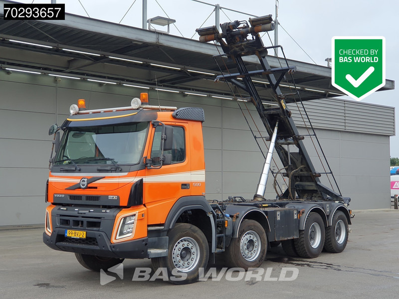 Volvo FMX 500 FMX 8X4 NL-Truck Steelsuspension Retarder Automatic Euro 6 - Šasija kravas automašīna: foto 1 Volvo FMX 500 FMX 8X4 NL-Truck Steelsuspension Retarder Automatic Euro 6 - Šasija kravas automašīna: foto 1
