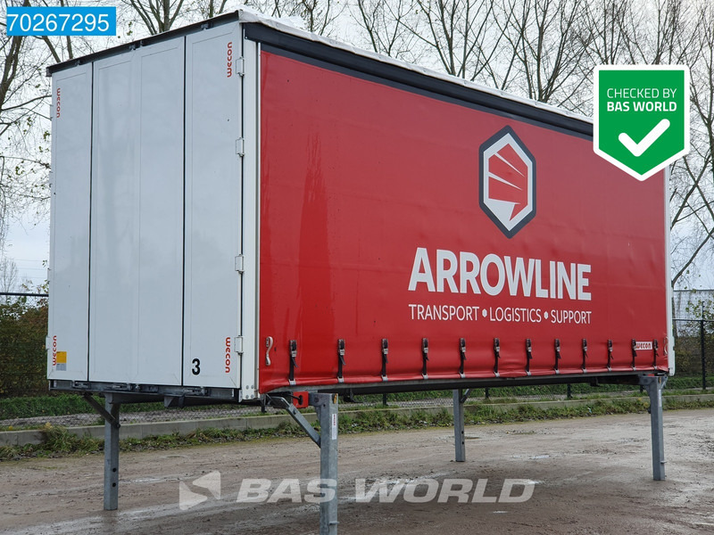 Wecon WPR 715 SG 8X2 Durchladesysteem 20FT / BDF / Wecon - Kravas kaste ar tentu: foto 1 Wecon WPR 715 SG 8X2 Durchladesysteem 20FT / BDF / Wecon - Kravas kaste ar tentu: foto 1