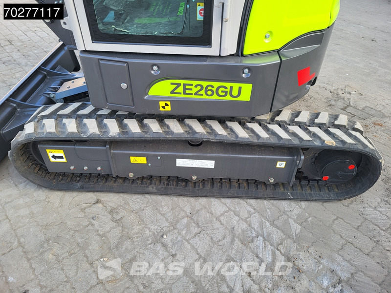 Jaunā Mini-ekskavators Zoomlion ZE26 GU A/C - CE CERTIFIED: foto 14