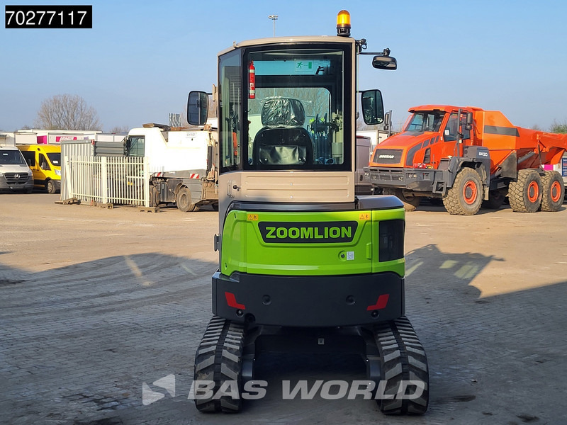 Jaunā Mini-ekskavators Zoomlion ZE26 GU A/C - CE CERTIFIED: foto 7