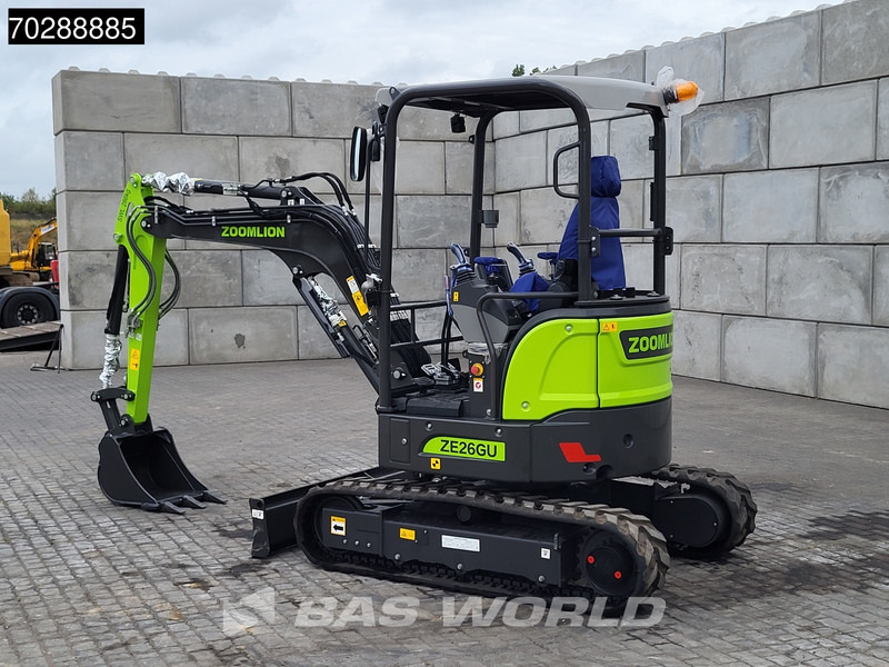 Zoomlion ZE26 GU - Mini-ekskavators: foto 3 Zoomlion ZE26 GU - Mini-ekskavators: foto 3