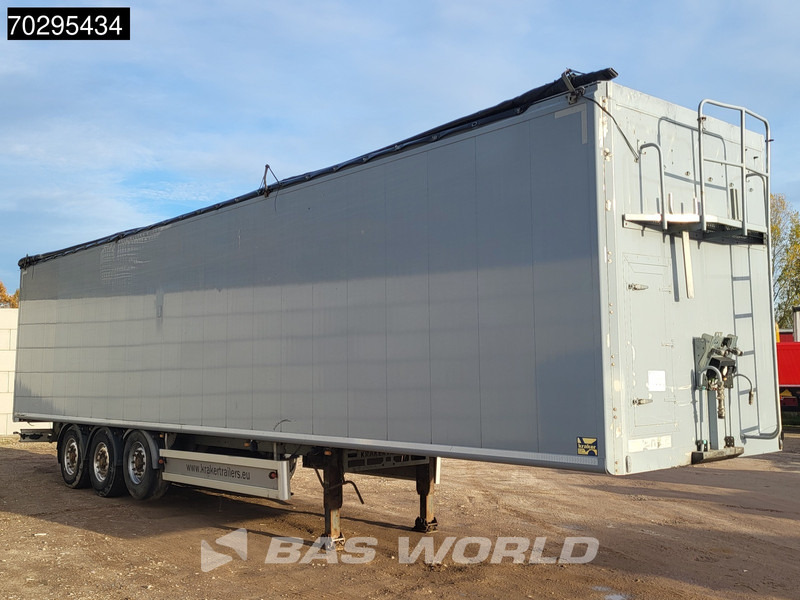 Kraker CF-Z 3 axles Liftachse 10mm 92m3 - Puspiekabe kustīgās grīdas: foto 3 Kraker CF-Z 3 axles Liftachse 10mm 92m3 - Puspiekabe kustīgās grīdas: foto 3