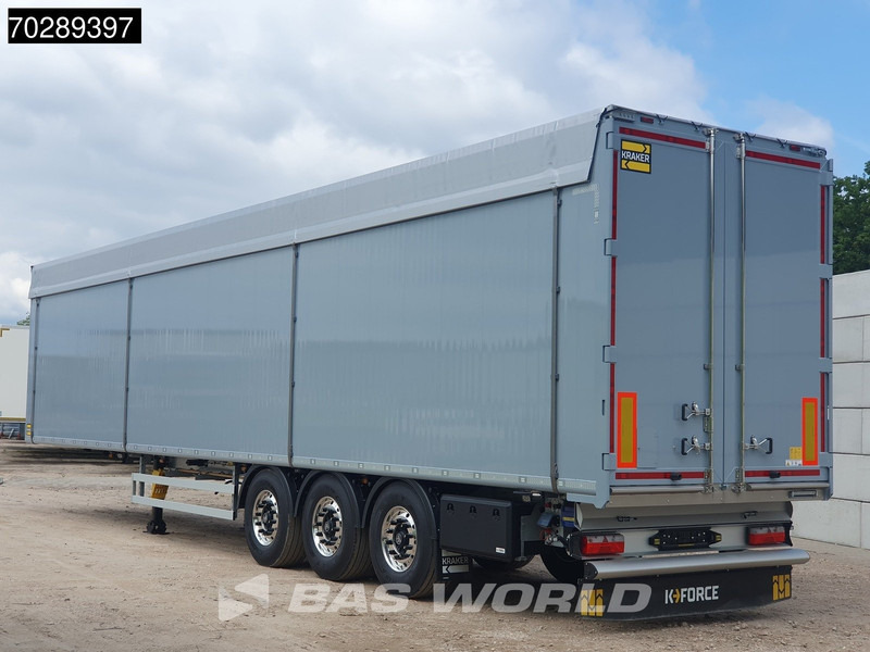 Kraker CF-Z NEW 10mm Alcoa Liftachse 92m3 - Puspiekabe kustīgās grīdas: foto 2 Kraker CF-Z NEW 10mm Alcoa Liftachse 92m3 - Puspiekabe kustīgās grīdas: foto 2