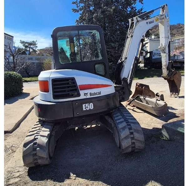 Bobcat E50 - Mini-ekskavators: foto 2 Bobcat E50 - Mini-ekskavators: foto 2