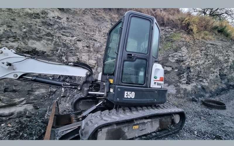 Bobcat E50 - Mini-ekskavators: foto 5 Bobcat E50 - Mini-ekskavators: foto 5