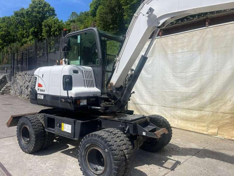 Bobcat E55W - Riteņu ekskavators: foto 5 Bobcat E55W - Riteņu ekskavators: foto 5