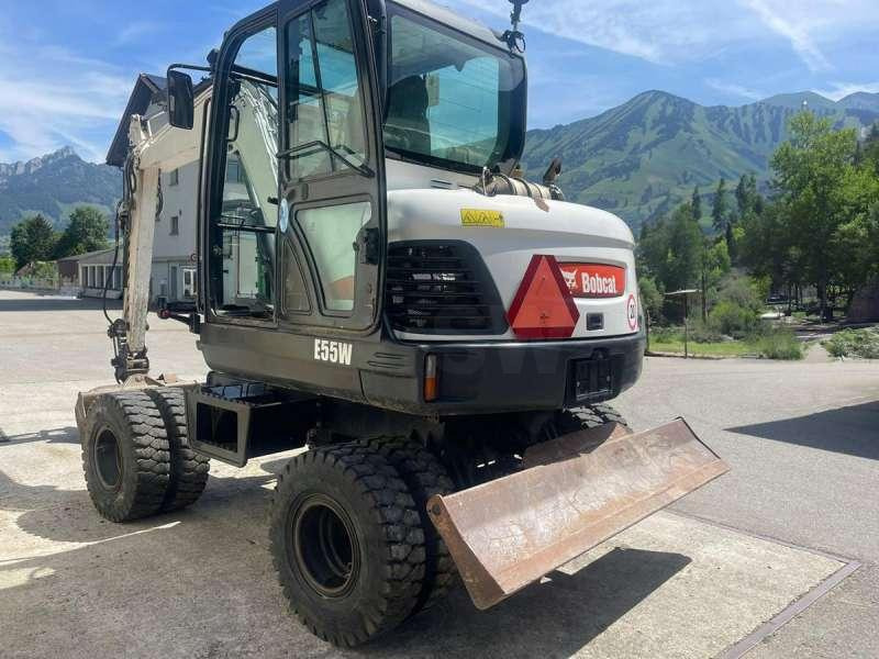 Bobcat E55W - Riteņu ekskavators: foto 3 Bobcat E55W - Riteņu ekskavators: foto 3