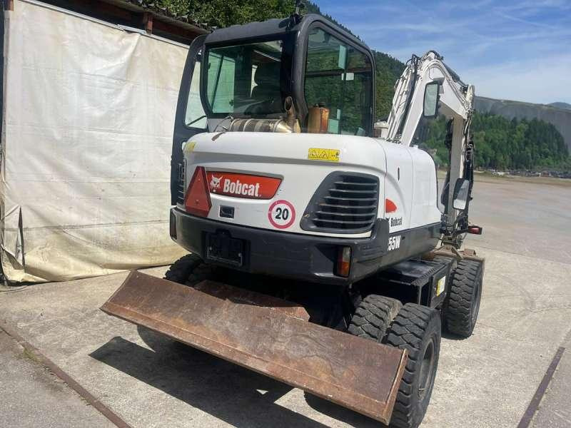 Bobcat E55W - Riteņu ekskavators: foto 2 Bobcat E55W - Riteņu ekskavators: foto 2