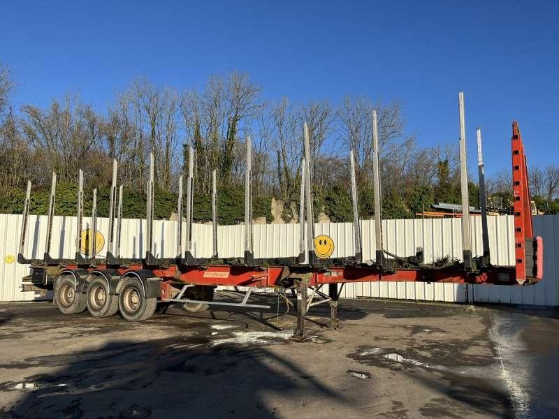 Fruehauf GRUMIERE 3 ESSIEUX - Kokvedēja puspiekabe: foto 1 Fruehauf GRUMIERE 3 ESSIEUX - Kokvedēja puspiekabe: foto 1
