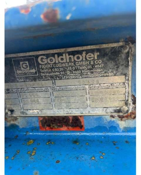 Goldhofer TUE 3-24 80 3 ESSIEUX - Puspiekabe zema profila platforma: foto 4 Goldhofer TUE 3-24 80 3 ESSIEUX - Puspiekabe zema profila platforma: foto 4