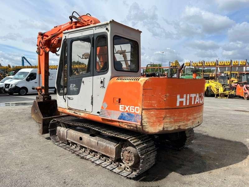 Hitachi EX60 - Kāpurķēžu ekskavators: foto 5 Hitachi EX60 - Kāpurķēžu ekskavators: foto 5
