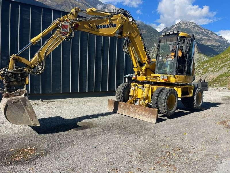 Komatsu PW118MR-8 - Riteņu ekskavators: foto 4 Komatsu PW118MR-8 - Riteņu ekskavators: foto 4