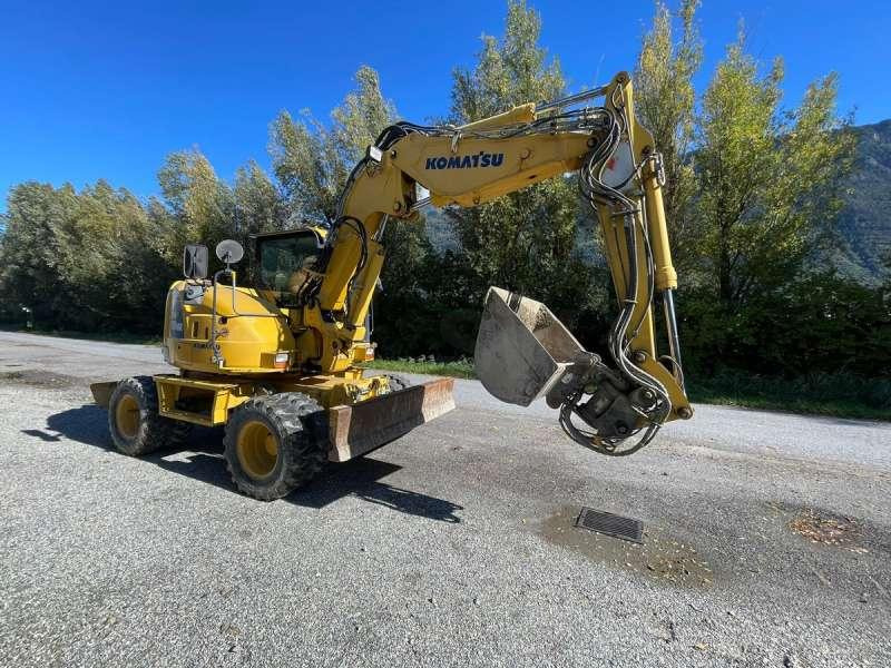 Komatsu PW118MR-8 - Riteņu ekskavators: foto 2 Komatsu PW118MR-8 - Riteņu ekskavators: foto 2