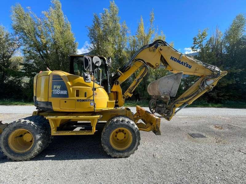 Komatsu PW118MR-8 - Riteņu ekskavators: foto 3 Komatsu PW118MR-8 - Riteņu ekskavators: foto 3