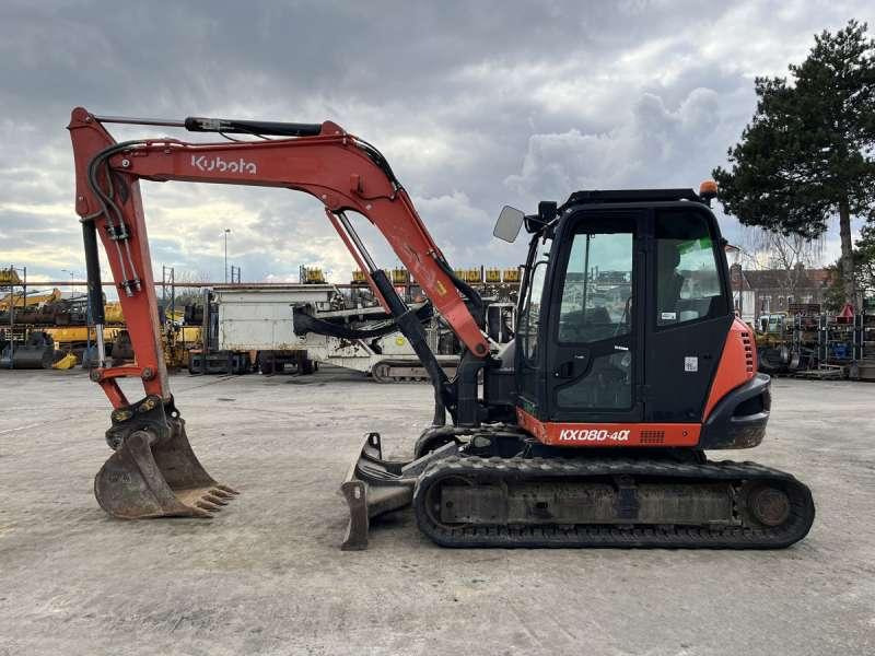 Kubota KX080-4A - Kāpurķēžu ekskavators: foto 4 Kubota KX080-4A - Kāpurķēžu ekskavators: foto 4