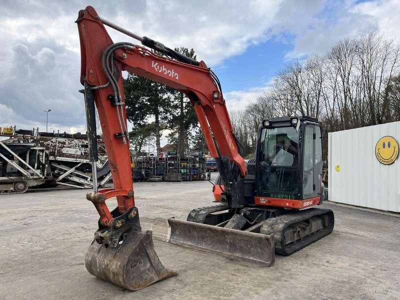 Kubota KX080-4A - Kāpurķēžu ekskavators: foto 3 Kubota KX080-4A - Kāpurķēžu ekskavators: foto 3