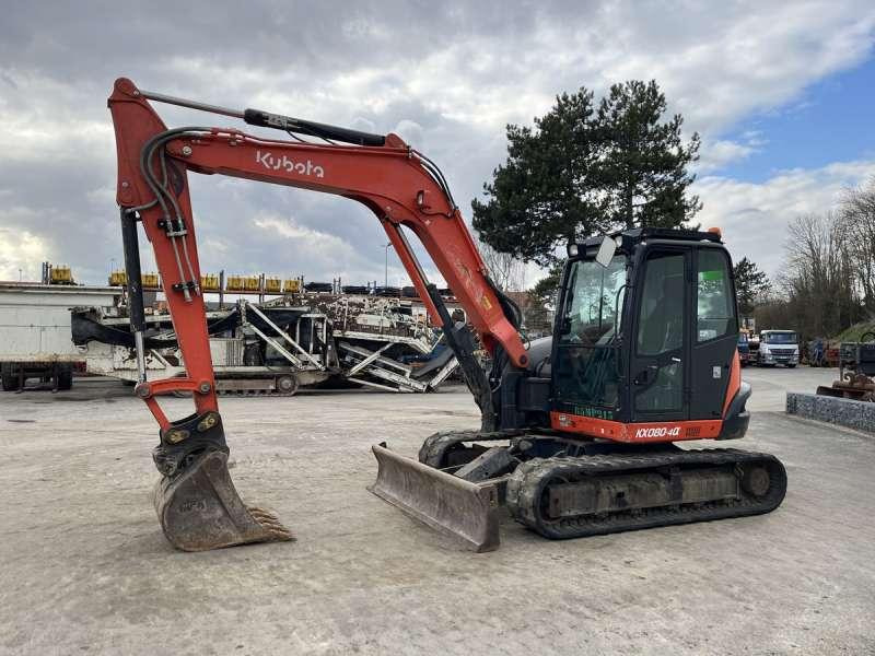 Kubota KX080-4A - Kāpurķēžu ekskavators: foto 2 Kubota KX080-4A - Kāpurķēžu ekskavators: foto 2