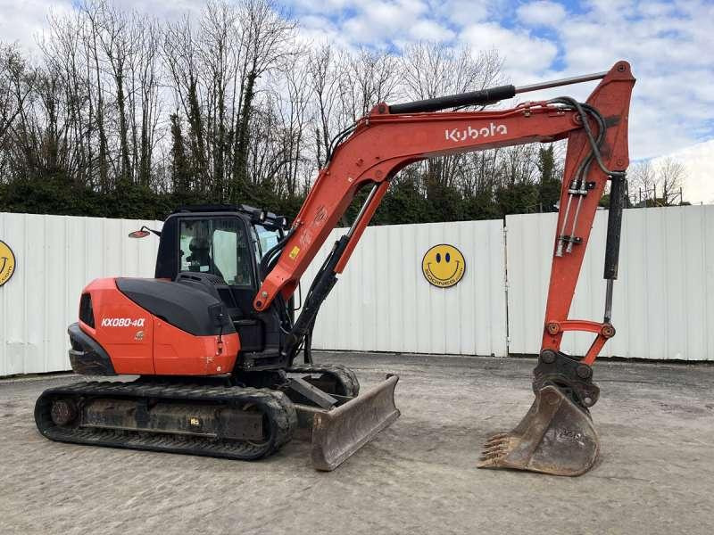 Kubota KX080-4A - Kāpurķēžu ekskavators: foto 1 Kubota KX080-4A - Kāpurķēžu ekskavators: foto 1