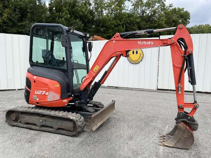 Kubota U27-4 - Mini-ekskavators: foto 1 Kubota U27-4 - Mini-ekskavators: foto 1