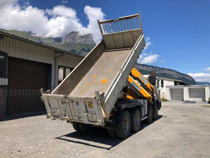 MAN Camion Benne GRUE F2000 - Kravas automašīna pašizgāzējs: foto 4 MAN Camion Benne GRUE F2000 - Kravas automašīna pašizgāzējs: foto 4