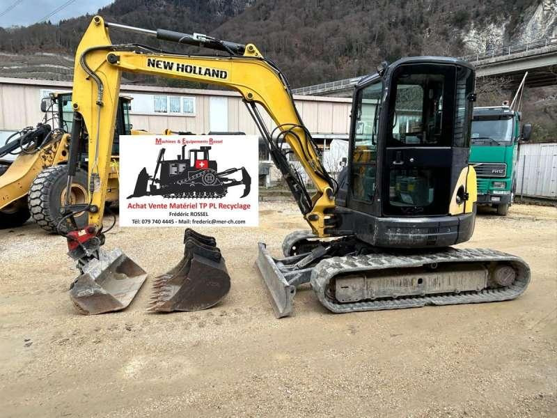 New Holland E50B SR - Mini-ekskavators: foto 1 New Holland E50B SR - Mini-ekskavators: foto 1