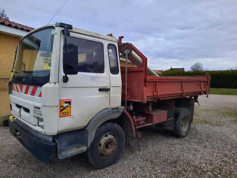 Renault Camion Benne 4X2 - Kravas automašīna pašizgāzējs: foto 1 Renault Camion Benne 4X2 - Kravas automašīna pašizgāzējs: foto 1