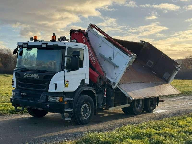 Scania A GRUE P360 - Kravas automašīna pašizgāzējs: foto 1 Scania A GRUE P360 - Kravas automašīna pašizgāzējs: foto 1