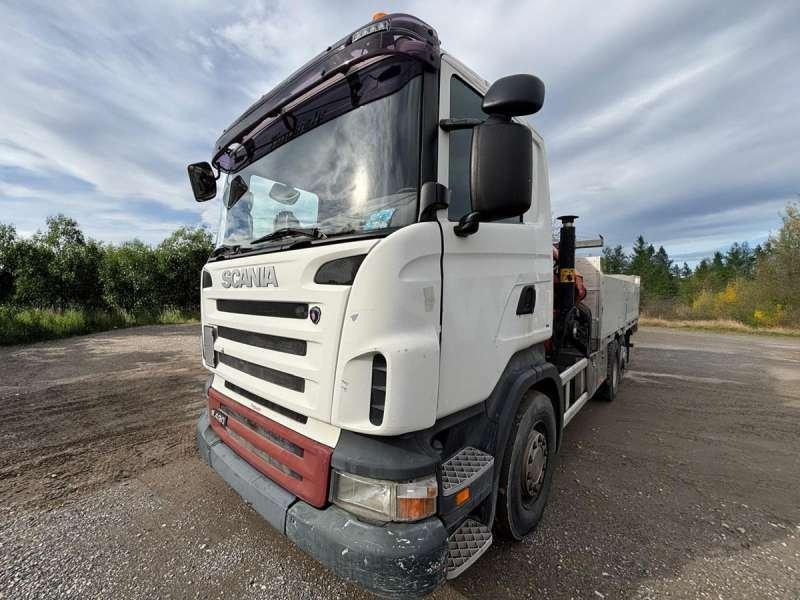 Scania R420 - Bortu kravas automašīna/ Platforma: foto 1 Scania R420 - Bortu kravas automašīna/ Platforma: foto 1