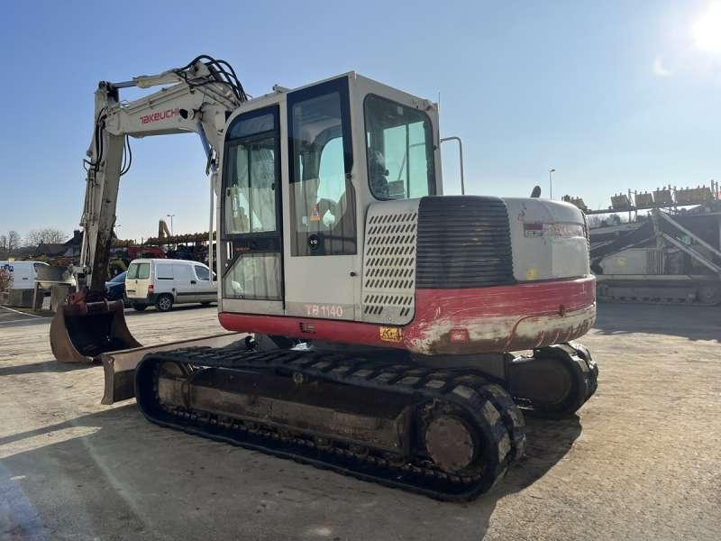 Takeuchi TB1140 - Kāpurķēžu ekskavators: foto 4 Takeuchi TB1140 - Kāpurķēžu ekskavators: foto 4