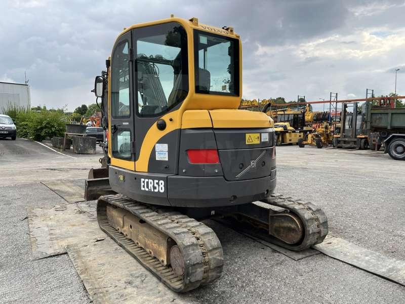 Volvo ECR58 - Mini-ekskavators: foto 5 Volvo ECR58 - Mini-ekskavators: foto 5