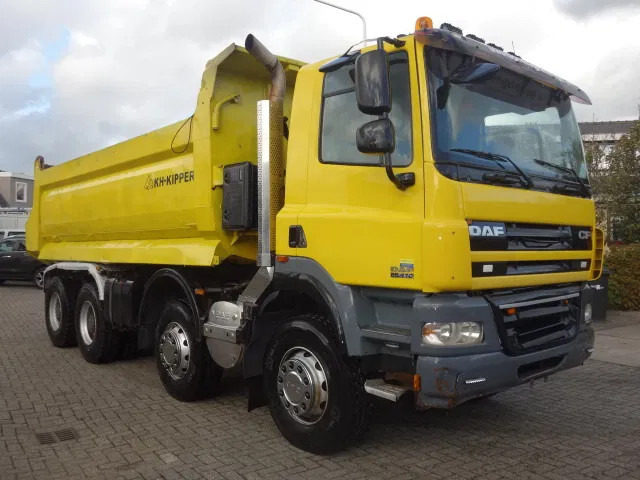DAF CF 410 8X4 MANUAL GEARBOX HARDOX STEEL KIPPER 20 CUB EURO5 - Kravas automašīna pašizgāzējs: foto 1 DAF CF 410 8X4 MANUAL GEARBOX HARDOX STEEL KIPPER 20 CUB EURO5 - Kravas automašīna pašizgāzējs: foto 1
