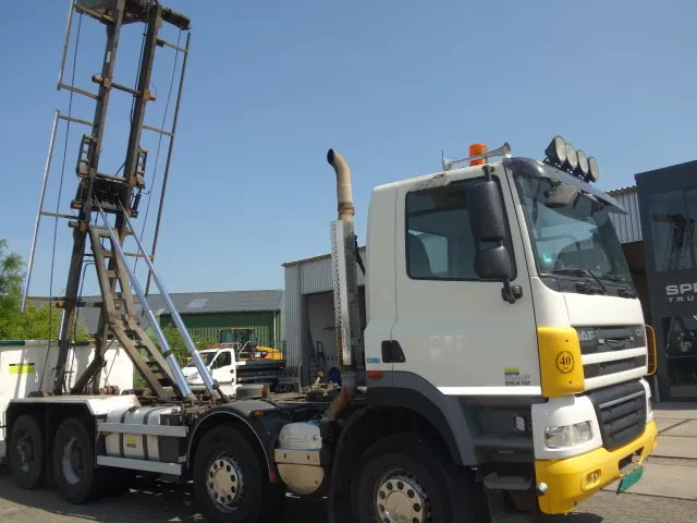 DAF CF 410 8X4 NCH CONTAINER SYSTEEM 32 TON 90 graden silo containers,25 CUB CONTAINER - Kravas automašīna - kabeļu sistēma: foto 5 DAF CF 410 8X4 NCH CONTAINER SYSTEEM 32 TON 90 graden silo containers,25 CUB CONTAINER - Kravas automašīna - kabeļu sistēma: foto 5