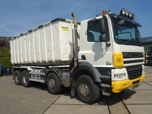 DAF CF 410 8X4 NCH CONTAINER SYSTEEM 32 TON 90 graden silo containers - Kravas automašīna - kabeļu sistēma: foto 4 DAF CF 410 8X4 NCH CONTAINER SYSTEEM 32 TON 90 graden silo containers - Kravas automašīna - kabeļu sistēma: foto 4