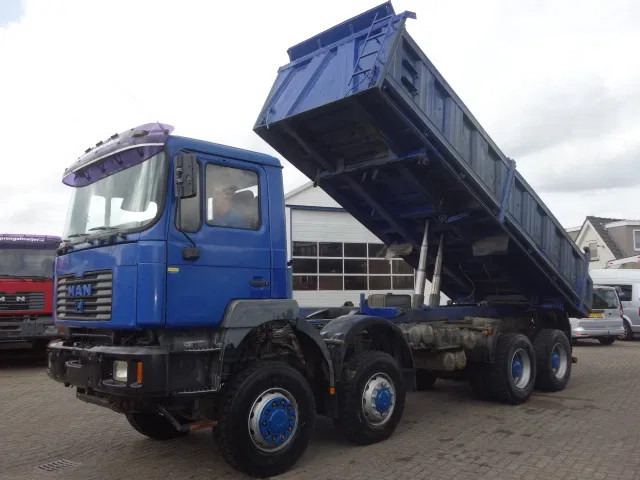 MAN 35.414 8x8 meiller kipper manual diesel pomp - Kravas automašīna pašizgāzējs: foto 2 MAN 35.414 8x8 meiller kipper manual diesel pomp - Kravas automašīna pašizgāzējs: foto 2