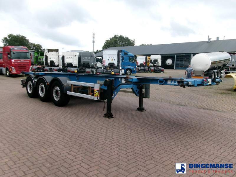 ASCA 3-axle container trailer 20-30 ft + ADR - Puspiekabe noņemamā virsbūve/ Konteineru vedējs: foto 2 ASCA 3-axle container trailer 20-30 ft + ADR - Puspiekabe noņemamā virsbūve/ Konteineru vedējs: foto 2