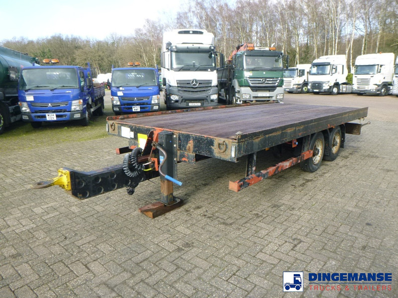 Adcliffe 2-axle drawbar platform trailer 7 t - Bortu piekabe/ Platforma: foto 1 Adcliffe 2-axle drawbar platform trailer 7 t - Bortu piekabe/ Platforma: foto 1