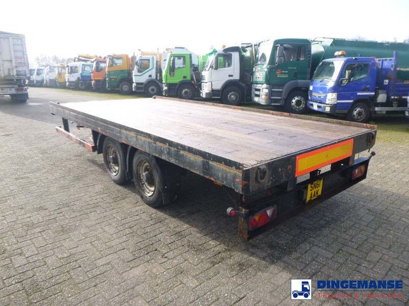 Adcliffe 2-axle drawbar platform trailer 7 t - Bortu piekabe/ Platforma: foto 3 Adcliffe 2-axle drawbar platform trailer 7 t - Bortu piekabe/ Platforma: foto 3