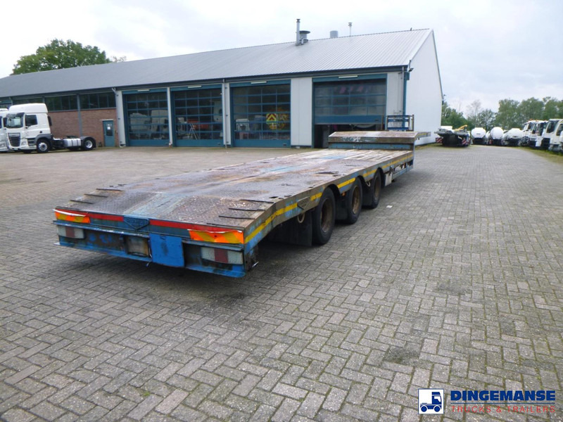 Broshuis 3-axle semi-lowbed trailer 45 t / extendable - Puspiekabe zema profila platforma: foto 4 Broshuis 3-axle semi-lowbed trailer 45 t / extendable - Puspiekabe zema profila platforma: foto 4