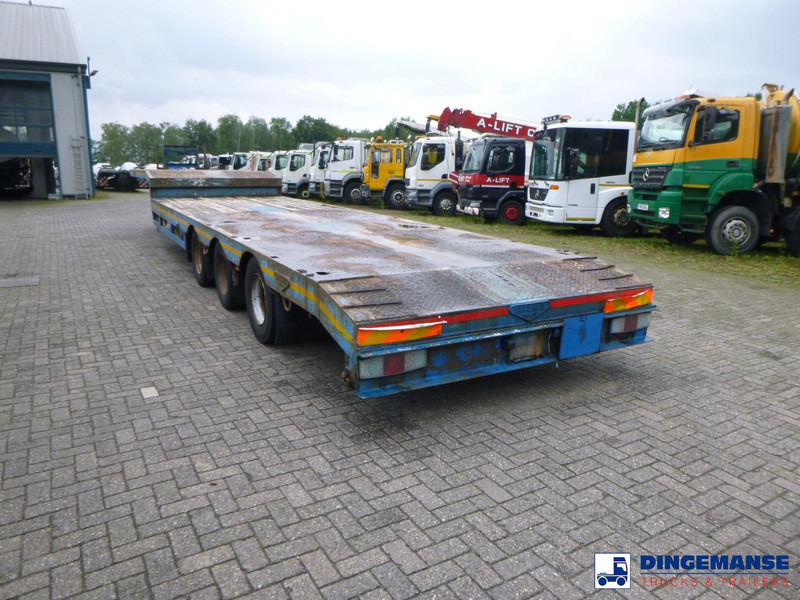 Broshuis 3-axle semi-lowbed trailer 45 t / extendable - Puspiekabe zema profila platforma: foto 3 Broshuis 3-axle semi-lowbed trailer 45 t / extendable - Puspiekabe zema profila platforma: foto 3