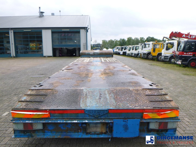 Broshuis 3-axle semi-lowbed trailer 45 t / extendable - Puspiekabe zema profila platforma: foto 5 Broshuis 3-axle semi-lowbed trailer 45 t / extendable - Puspiekabe zema profila platforma: foto 5