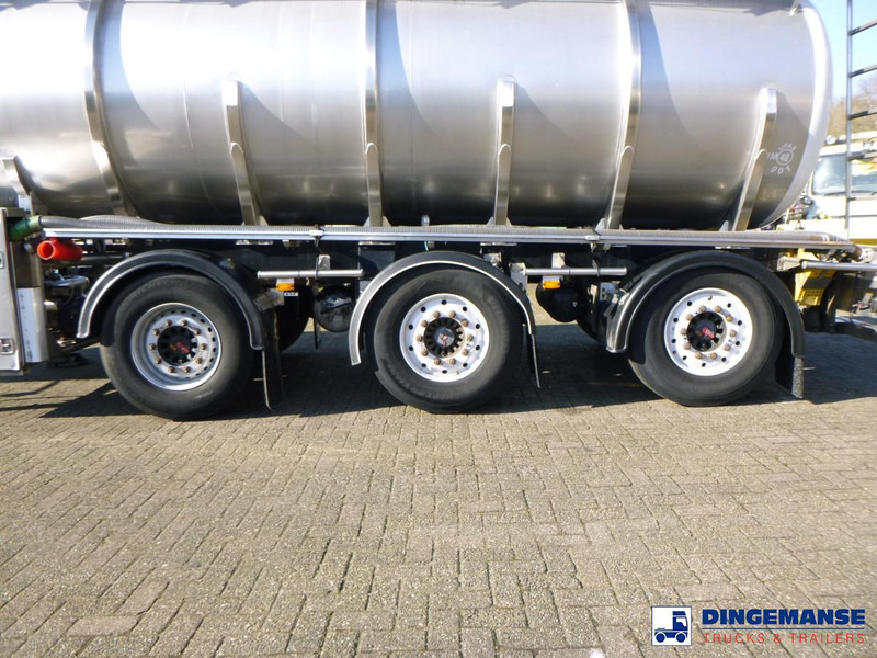 Burg Food tank inox 30.3 m3 / 3 comp - Puspiekabe cisterna: foto 5 Burg Food tank inox 30.3 m3 / 3 comp - Puspiekabe cisterna: foto 5