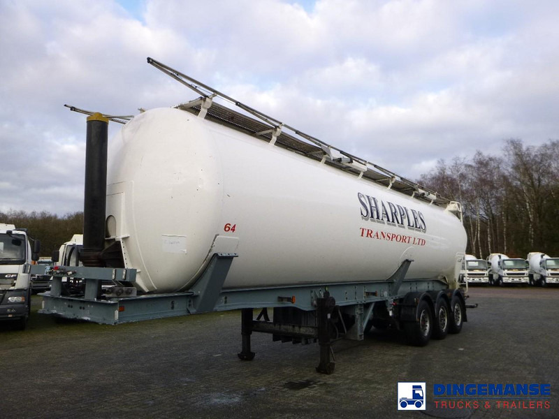 COBO Powder tank alu 58 m3 (tipping) - Puspiekabe cisterna: foto 1 COBO Powder tank alu 58 m3 (tipping) - Puspiekabe cisterna: foto 1