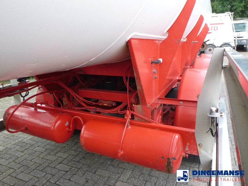Puspiekabe cisterna Clayton Gas tank steel 31.8 m3 (low pressure 10 bar): foto 18