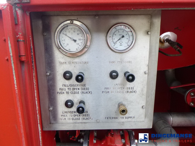 Puspiekabe cisterna Clayton Gas tank steel 31.8 m3 (low pressure 10 bar): foto 9